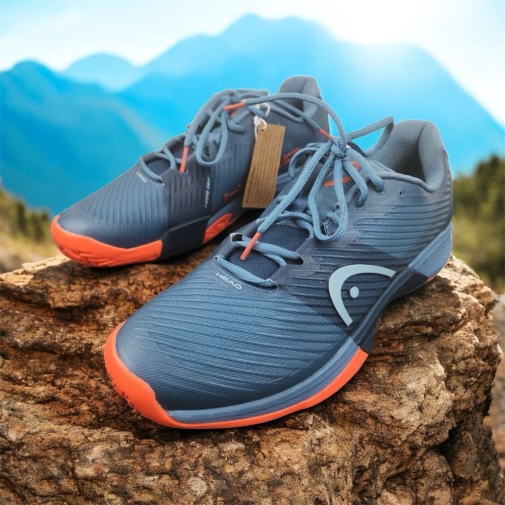 Head Revolt Pro 4.0 Men’s BSOR Sneakers in Blue and Orange - 8 - New with tag